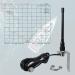 HYS VHF Marine Antenna 156-163Mhz Low-Profile with 16.4ft RG58 Coaxial Cable - PL259 Connector - Buy Online on GoSupps.com