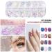 3840 Piece Nail Art Stones Set | Butterfly & Glitter Nail Decoration | International Shipping - Buy Online on GoSupps.com