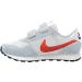 NIKE Boy's Md Valiant Btv Gymnastics Shoe 11 UK Pure Platinum Picante Red White Black
