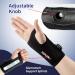 Wrist Brace for Carpal Tunnel - Adjustable Night Support Splint for Men & Women | Relieve Tendinitis Arthritis & Pain (Left Hand - Black - Buy Online on GoSupps.com