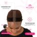 Milano 2-in-1 Lace Gripcap & Adjustable Velvet Wig Band Secure No-Slip Wig Accessory in Chocolate Brown (2 Pack) for All-Day Comfort & Seamless Transitions - Buy Online on GoSupps.com