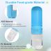 Buy KQPIINW Portable Dog Water Bottle - 300ml Foldable Pet Water Bottle for Camping Walking & Hiking - Ideal for On-the-Go Hydration (Blue) - Buy Online on GoSupps.com