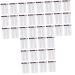 Housoutil 36 Sheets Waterproof Eyebrow Stickers Eyebrow Grooming Shaping Sticker Makeup Brow Sticker Man Hair 21x15cmx3pcs Black 1x3pcs