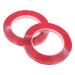 EXCEART Nail Tapes 2 Rolls high viscosity display Card No substrate acrylic nail glue nail art showing tape adhesive tape double sided tape no trace self adhesive nail display tapes