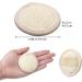 10 Pcs Natural Exfoliating Facial Loofah Scrubbers - Reusable Face Exfoliator Pad for Men and Women - Buy Online on GoSupps.com