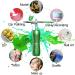 Rechargeable Cordless Airbrush Kit with Compressor - 30PSI Air Brush Gun Set for Painting, Makeup, Nail Art & Tattoos in Green - Buy Online on GoSupps.com