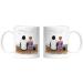 Personalized Kiddle Design Couple Cat Cup - Perfect Gift for Cat Lovers & Cat Owners - Buy Online on GoSupps.com