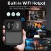 1080P WiFi Body Worn Camera with Audio and Video Recording, Night Vision, Waterproof - Mini Body Cam for Law Enforcement/Security Guard - 64G Card Included - Buy Online on GoSupps.com