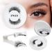 QUEWEL Magnetic-Eyelashes with Applicator Natural Look 1 Pair Reusable Magnetic Lashes No Glue Needed Eyelashes Magnetic Easy to Wear and Remove with Instructions(Magnetic Eyelash Kit style B) Magnetic eyelash kit style B-1 pair