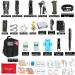 200Pcs Emergency Survival Kit & First Aid Gear with Molle Pouch - Ideal for Camping and Adventures - Black - Buy Online on GoSupps.com