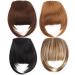 Bangs Hair Clip Straight Synthetic Blunt Bangs Clip in Bangs Hair Extensions Synthetic Neat Flat Bang with Temples Thick Front Face Fringe Bangs Hairpieces for Women Bangs Clip in Hair (Color : 1B 6inches 1B - Buy Online on GoSupps.com