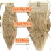 20 Inch Ash Blonde Synthetic Curly Wrap Around Ponytail Extension - Long Wavy Hairpiece for Magic Yaki Ponytail and Corn Wave Ponytail - Buy Online on GoSupps.com