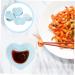 Zerodeko 6pcs Heart Shaped Plate Kimchi Containers Pasta Container Seasoning Bowl Japanese Snacks Noodle Bowl Wok Flatware Ceramic Sauce Dishes Soy Sauce Ceramics Seasoning Plate re-usable 8X7CM Blue - Buy Online on GoSupps.com