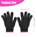 NAYAGOGO 2 PCS Professional Heat Resistant Glove Heat Protection Gloves for Hair Tools Heat Blocking Mitts for Curling Flat Iron and Curling Wand Suitable for Left and Right Hands (Pink Edge) - Buy Online on GoSupps.com