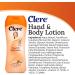 CLERE Hand and Body Lotion - Nourishing Cocoa Butter 400 ml | Hydrating Skincare for All Skin Types - Buy Online on GoSupps.com