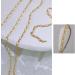 Manicure DIY Chain Waterproof All-Match Micro Nail Metal Chain Salon Supply for Girl 8 - Buy Online on GoSupps.com