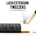 Fiber Tip Lash Tweezers - 4 Pcs Professional Eyelash Extension Kit for Precision Volume Lashes - 90 45 Boot Volume - Black - Buy Online on GoSupps.com