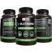 Pure L-Glutamine (365 Capsules) - No Fillers, Lab Verified - 365 Count - Buy Online on GoSupps.com