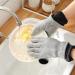 Wire Dishwashing Gloves Aluminum Foil Cloth Non-Scratch Dish Towels Waterproof Insulated Cleaning Tools for Kitchen Pve Liner Short - Buy Online on GoSupps.com