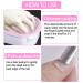 2PCS Nail Soaking Bowls with Manicure Tools - Pink & Blue - Buy Online on GoSupps.com