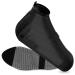Bonna rain protection shoes bike with reflective material & reinforced tip I shoe covering waterproof black rain over shoes bike |Shoe size: 40-43