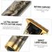 FRCOLOR Electric Clippers Electric Haircut Shear Electric Trimmer Cordless Grooming Electric Precision Trimmer Electric Grooming Kit Oil Head Aluminum Alloy T9 15X4.3CM Golden - Buy Online on GoSupps.com