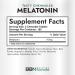 Built by Nature Melatonin 10 mg Fast Dissolve Berry Tablets Extra Strength Drug Free Sleep Support Non-GMO Vegan Naturally Flavored and Sweetened 360 Chewable Tablets - Buy Online on GoSupps.com