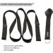 Stretch Strap with Door Anchor for Improved Leg Stretching - Perfect Home Equipment for Ballet, Dance, MMA, Yoga & Gymnastics - Includes Booklet & Box (Black) - Buy Online on GoSupps.com