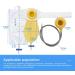 Buy Reusable Colostomy Bags | Drainable Pouches for Ileostomy Stoma Care | Portable Urine Collection System | Non-Irritating Ostomy Supplies for Elderly & Men (1000ml - Buy Online on GoSupps.com