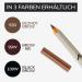 Manhattan Eyebrow Pencil - Light Brown for Defined Eyebrows | Blondy Brow 93d | 1.3g - Buy Online on GoSupps.com