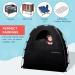 SlumberPod 3.0 Portable Privacy Pod Blackout Canopy for Pack n Play | Baby Travel Crib Cover with Monitor Pouch | Age 4 Months+ | Black/Grey - Buy Online on GoSupps.com