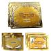 24K Gold Bio Collagen Face Mask - Eye Mask - Lip Mask Skin Care Set & Kits - Anti Aging Skincare Set - Quick Hydration (2Pairs/set)