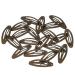 HAARallerliebst Hair Clips - 20 Oval Brown Clips (5 cm) with White Storage Box - International Shipping Available - Buy Online on GoSupps.com
