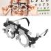 Optical Trial Frame Adjustable Optometry Optical Trial Lens Frame Universal Optometry Test Lens Optical Test Eyepiece for Visual Inspection in Optical Shops Hospitals