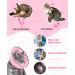 Supet Rewrise Adjustable Cat Collar - Post-Surgery Recovery Cone for Dogs & Cats (Pink M: 21.5-30.5cm) | Comfort & Safety - Buy Online on GoSupps.com