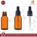 HandsUnity 20ml Amber Glass Pipette Bottles Set - 156pcs with Black Caps & 5 Accessories | Apothecary Glass for Essential Oils DIY and More - Buy Online on GoSupps.com
