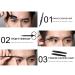 13 PCS Stainless Steel Eyebrow Grooming Kit with Mirror - Professional Eyebrow Scissors, Tweezers, Shaping Razor, and Tools for DIY Shape Card - BLACK - Buy Online on GoSupps.com