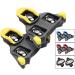 NAACOO SPD Road Bike Cleats for Shimano Speed-SL SM-SH10 SH11 SH12 Cleats- Indoor Outdoor Peleton Spin Cycling Pedals Cleat & Bicycle Clips Set Cleats-Yellow