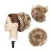 Messy Bun Hair Piece for Women Messy Bun Hair Piece Fluffy Wavy Scrunchies Synthetic Curly Chignon Ponytail Hair Extensions Elastic Thick Updo Hairpieces for Women Fake Hair Accessories for Women Gi 27T613
