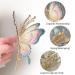 6 Pcs Large Metal Butterfly Hair Claw Clips for Women - Strong Flower Design, Ideal for Thick Hair - Buy Online on GoSupps.com