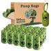 Dog Poo Bags - 540 Counts Biodegradable Poop Waste Bag Refill Rolls for Dogs include 1 Adjustable Dispenser | Scented 1 count (Pack of 540)