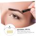 FOMIYES 4 Pcs Aluminum Alloy Lightweight Eyebrow Ruler Brow Mapping Ruler Eyebrow Level Tool mediumx4pcs Silverx4pcs - Buy Online on GoSupps.com