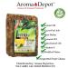 Buy Aroma Depot 100% Natural Lemon Raw African Black Soap - 2 lb | Acne Eczema Psoriasis Treatment | Handmade Face & Body Wash - Buy Online on GoSupps.com