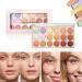  Arrovarp Concealer palette concealer blending palette | 18-color brightening face cream | Waterproof beauty palette to conceal complexion makeup - Buy Online on GoSupps.com