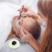 Jade Stone Eyelash Extension Glue Holder Set - 2 Pieces Round Adhesive Pallet for Fake Lashes - 2 Inch Green Stone - Buy Online on GoSupps.com