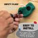 Squirrel Products Kids Rock Climbing Holds - 20 Pack with Safety Rock Plugs | Easy Installation Hardware Included - Buy Online on GoSupps.com
