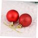 Alipis 24 Pcs Christmas Hanging Balls Christmas Shatterproof Ornament Pendant Red Barreled Red Size 1 - Buy Online on GoSupps.com