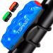 KEYWELL Bike Tail Light USB Rechargeable-Super Bright LED Bicycle Rear Light with Red/Blue/Green Color Waterproof Taillight for Cycling Safety