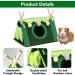 VERTUPET Guinea Pig Hideaway Bed House - Small Animal Hideout Toy for Rabbits, Chinchillas, Hamsters - Sturdy Cage Accessory - Green (Medium) - Buy Online on GoSupps.com
