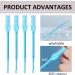 Nasal Hair Cutter Ear Pickers 360 Degree Rotating Nasal Hair Removal Tool 4Pcs Portable Manual Nose Hair Trimmer Gifts Blue - Buy Online on GoSupps.com